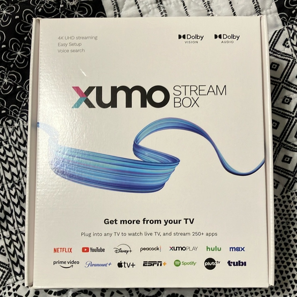 Xumo stream box, basically a roku